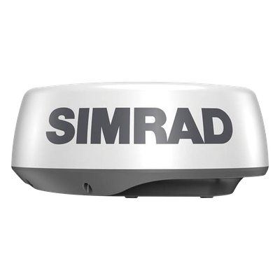 Radar Náutico HALO20 / Tecnología de Compresión de Pulsos / Alcance de 24 Millas Náuticas / Antena Domo de 61 cm / Seguimiento MARPA / Modos Puerto, Altamar y Clima / InstantOn™ / Bajo Consumo Energético