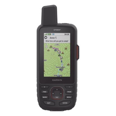 Navegador GPS Outdoor GPSMAP 67i / Pantalla TFT Transflectiva a Color 3″ / Resolución 240 x 400 Píxeles / Batería Recargable de Ión-Litio / Autonomía Hasta 840 Horas / IPX7 / MIL-STD-810 / Brújula de Tres Ej