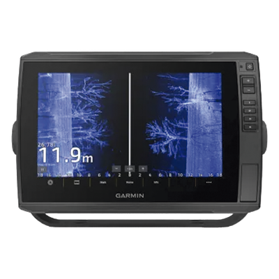 Plotter de Navegación GPSMAP 10″ / Pantalla Táctil WXGA IPS / Resolución 1280×800 / GPS Multibanda y Multiconstelación / Sonda CHIRP Integrada / Compatible con AIS y DSC / IPX7