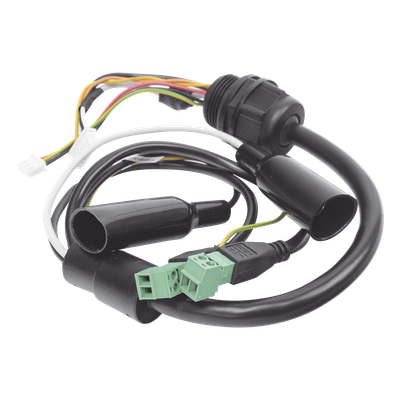 Arnes principal de PTZ / Compatible con epcom y HIKVISION / Salida de Video con Conectores RS-485 y Alimentación 12 Vcc