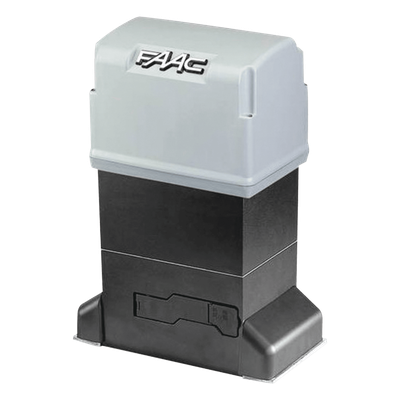 Operador FAAC 844 C Trifásico Para Puertas Corredizas de Hasta 1600 Kg y 40 Metros / Voltaje de Operación 220V