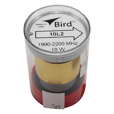 Elemento de 10 Watt en linea 7/8″ para Wattmetro BIRD 43 en Rango de Frecuencia de 1990-2200 MHz.