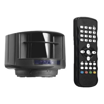 Kit de Sensor láser y control remoto / Evite el uso de lazos magnéticos / Protege carriles de hasta 9.6 m de ancho y 9.6 metros de profundidad