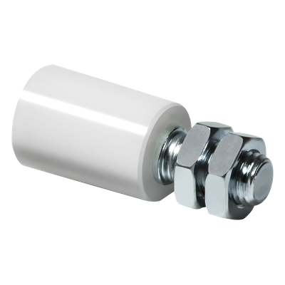 230 – Rodillo de Nylon 25 MM  / Cuerpo de Acero Galvanizado