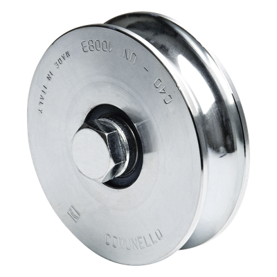 Rueda de 16 cm SIN Soporte / Soporta hasta 575 kg / Canal Tipo «U»