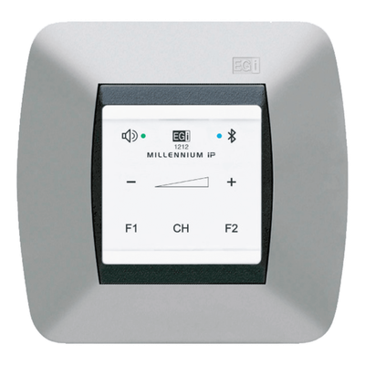Mando Bluetooth IP | Control Táctil | Compatible Sistema Millennium | Alimentación PoE | Color Blanco |
