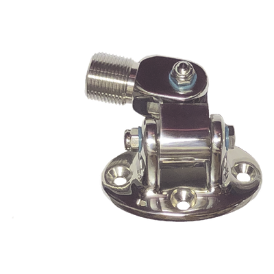 Montaje de acero inoxidable ovalado, con rosca estándar 1″ x 14 hilos