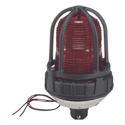 Luz estroboscópica para ubicaciónes peligrosas, montaje tipo tubo, 240 VCA, color Rojo