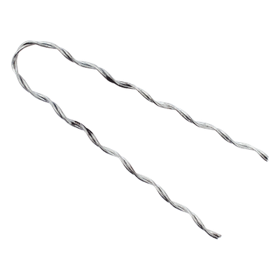 Remate Preformado para Fibra Óptica Mini Figura 8, Span 80 m, para mensajero de acero con diámetro Φ 1.6  mm – 1/16″