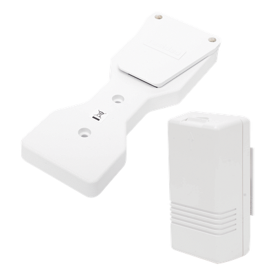 Interruptor antirrobo tipo money clip con transmisor inalámbrico integrado para cajas registradoras y ventanillas