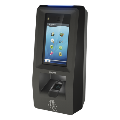 Lector de Huellas Serie Sigma Extreme MULTI-FFD con lector Mifare PoE, IP65, IK09 aprobado por FBI