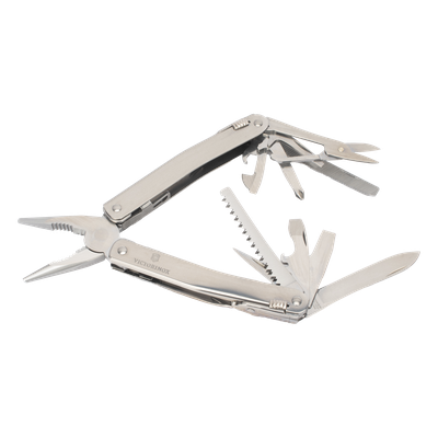 Navaja Victorinox Multiherramienta Spirit X con 24 Funciones, Incluye Funda de Piel
