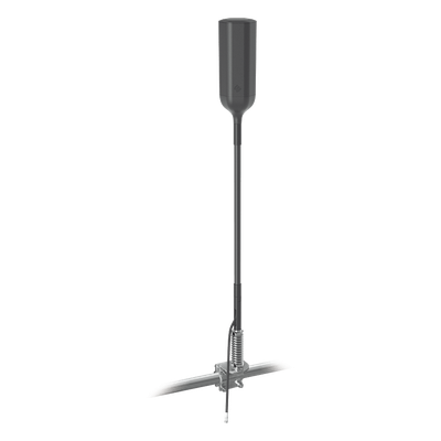 Antena Omnidireccional para Amplificador o Modem 4G/3G | Con montaje para espejo de Tractocamión | Rangos de frecuencia 700-900 MHz, 1710-2270 MHz | Ganancia Máxima 4.3 dBi.