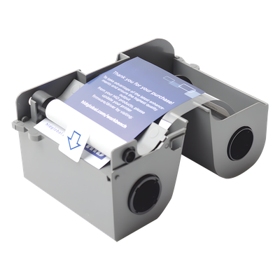 Ribbon para DTC1250e /DTC1000, YMCKO (Full Color)/ 250 imagenes para impresora DTC1250e