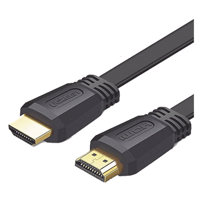 Cable HDMI 2.0 Plano de 3 Metros (9.84 Pies) / 4K@60Hz / HDR / 3D / HEC (Canal Ethernet HDMI) / ARC (Canal de Retorno de Audio) / Color Profundo de 48 Bits / Audio de 32 Canales / HDCP / Audio Dolby True HD 7.1 / 18 Gbps / EstaÑado y Triple Blindaje / An
