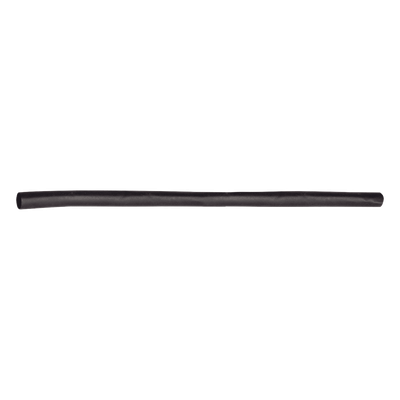 Tubo Termoencogible (Termofit) Negro de 1.2 m, 1/16″ de Diámetro, Reduce de 2:1, Poliolefina.