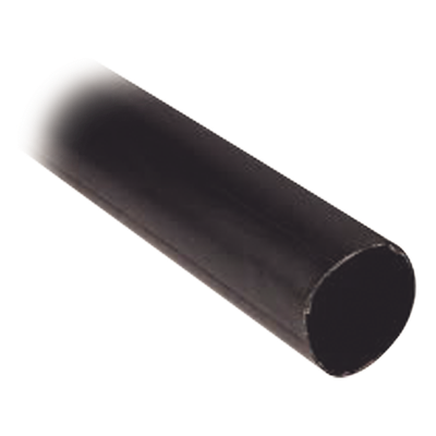 Tubo Termoencogible (Termofit) Negro de 1.2 m, 2″ de Diámetro, Reduce de 2:1, Poliolefina.
