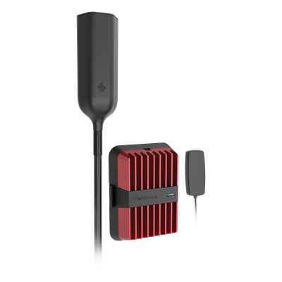 KIT Amplificador de Señal Celular 4G, 3G, VoLTE y Voz Convencional, Drive Reach OTR/ Especial para Tractocamión y Pick up Pesados/ Soporta múltiples dispositivos y compañías como Telcel, AT&T y Movistar a la vez.