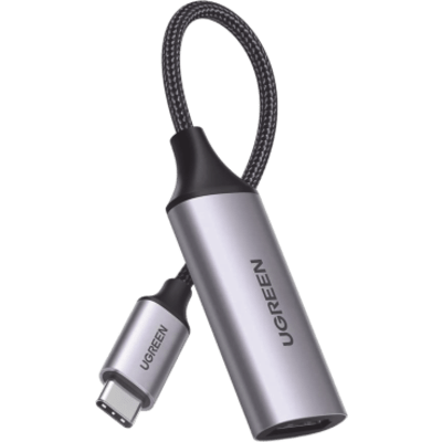Cable Adaptador USB C a HDMI 4K@60Hz / Convertidor Thunderbolt 3 / Caja de Aluminio / HDMI V2.0 / 3D / Longitud del Cable 10 cm (3.94 Pulgadas)