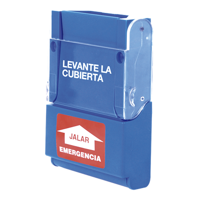 Estación manual de Emergencia / Policarbonato Alta Resistencia / 2 Años Garantia