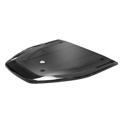 Domo lateral de reemplazo para barra de luces SP216 de la Marca SignalPro, Color Negro