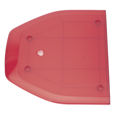 Domo lateral de reemplazo para barra de luces SP216 de la Marca SignalPro, Color Rojo