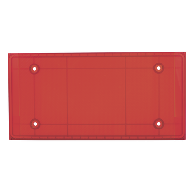 Domo Central Pequeño de reemplazo para barra de luces SP216 de la marca SignalPro, Color Rojo