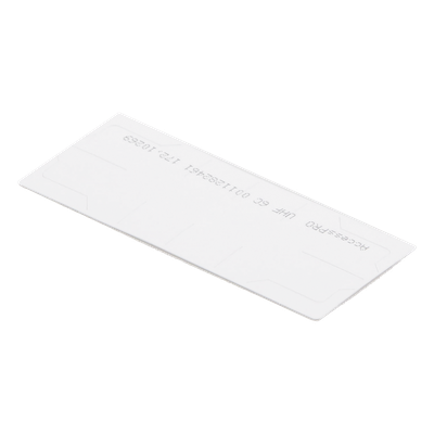 UHF TAG Adherible para Parabrisas EPC GEN 2 – Compatible con PRO12RF/PRO6RF