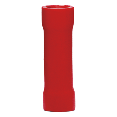 Conector a tope aislado / 22 – 16 AWG / Rojo / Paquete de 25 piezas