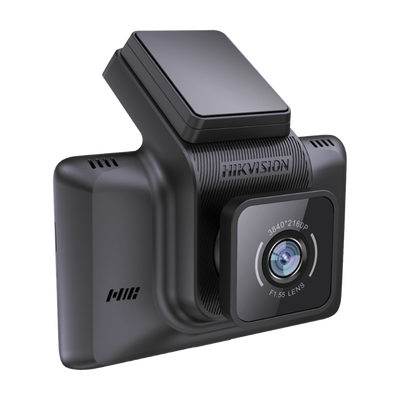 Cámara de Tablero / Cámara Frontal de 4 Megapixel (2K) y Trasera de 2 Megapixel (1080p) / Entrada de alarma para cambio a cámara de reversa / H.265 / Pantalla Táctil 3″ / WiFi / G-Sensor / Micrófono y Bocina Integr