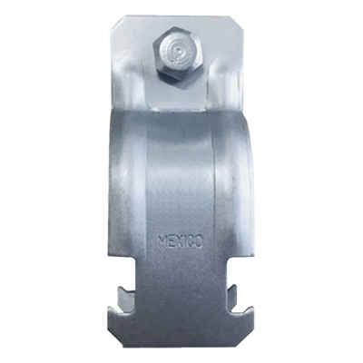 Abrazadera Unicanal para Conduit Cédula 40 de 1 1/2″ (38 mm).
