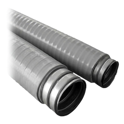 Tubo Flexible tipo Liquidtight de 2″ (50 mm) / Acero + Forro PVC / Rollo de 20 Metros.