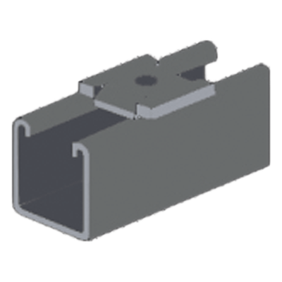 Tope Unicanal Muesca para Tornillo de 3/8″ ( 9.5 mm ).