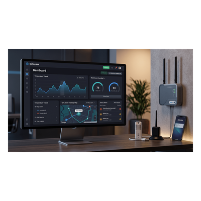 Datacake / Licencia Anual de Dashboard IoT / 12 Meses / Plataforma Sin Código / LoRaWAN + MQTT + Webhook / Monitoreo en Tiempo Real / Alertas Inteligentes