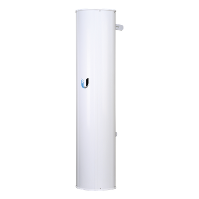 Antena sectorial blindada de 90º de cobertura 5 GHz (5.15 – 5.85 GHz), dividida en 3 bloques de 30º, ideal para alta densidad de suscriptores