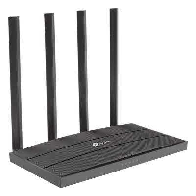 Router inalámbrico WiFi 5 ac / Wave 2 MU-MIMO 3×3 1900 Mbps / Doble Banda 2.4 y 5 GHz / 1 puerto WAN 10/100/1000 Mbps / 4 puertos LAN 10/100/1000 Mbps / Tecnología Smart Connect / Compatible con EasyMesh