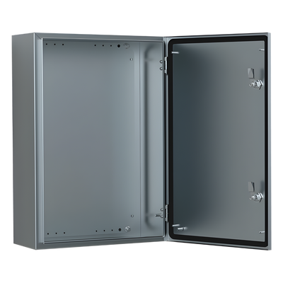 Gabinete de Acero Inoxidable 304L ASR IP66 800x800x300 mm / 2 Cerraduras / Montaje Placa 2 mm