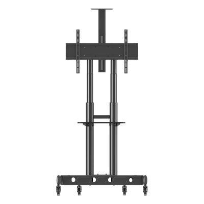 Soporte de Pantalla con Ruedas / Compatible con Monitores de 55″a 90″ / Base para Colocar Accesorios Adicionales / Vesa 200*200 – 800*500/ Carga máxima: 90.9Kg (200Lbs)