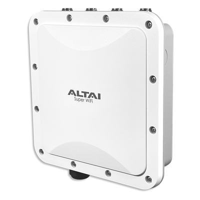 Punto de Acceso Industrial Super Wi-Fi 6 Conectorizado 2×2, Doble Banda Simultanea en 2.4 y 5 GHz, Hasta 400 m de Cobertura, 512 Usuarios Concurrentes