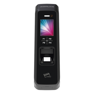 Lector de huella con LCD/ 4 Botones de Función / lector Mifare 13.56 Mhz y Bluetooth