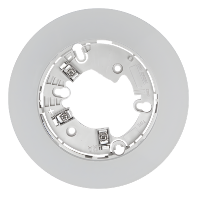 Base de 6 Pulgadas / Para detectores Notifier, Farenhyt, Silent Knight y Fire-Lite / Color Blanco