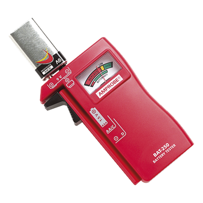Probador de Baterías 9 Vcc / 1.5 Vcc [AA-AAA-C-D]