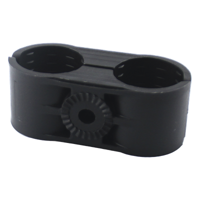 Paquete de 10 Sujetadores Plasticos Para Cable Coaxial de 1- 1/4"