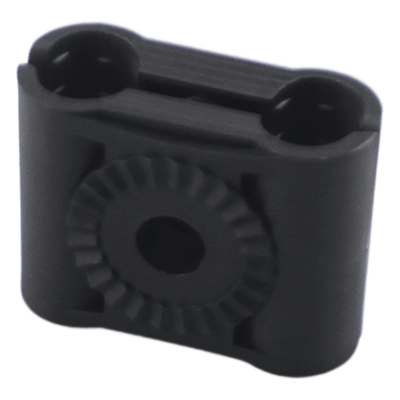Paquete de 10 Sujetadores Plasticos Para Cable Coaxial de 3/8″