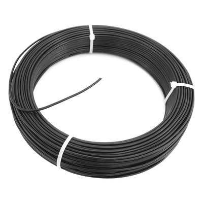 Cable Fotovoltaico Negro / 6mm² (10AWG) / Material COBRE / 2000V / Rollo de 25 m