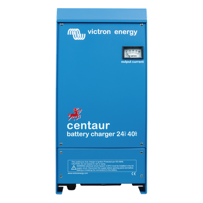 Centaur 24/40 / Cargador de Baterías 24V, 40A / Para Ambientes Marinos y Terrestres. / Bancos de 160 a 400 Ah