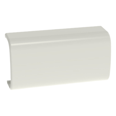 Unión recta, para uso con canaleta LD5, material ABS, Color Blanco Mate
