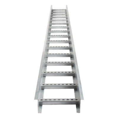 Escalera de Aluminio Portacables / Perfil Z / Peralte 3 1/4″ /Paso 9″ / Ancho 12″ / 3.66 metros / Capacidad Máx. 274 Cables / Incluye Cople Union y Tornillería (CHEZ314P9X12AK)