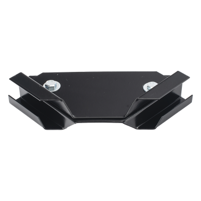 Kit Para Derivaciones y Cambios de Dirección Tipo «T» para Escalera Tubular de 1.5″ de Peralte y 12″ de Ancho, Acabado con Pintura Epóxica Color Negro, Incluye Tornillería