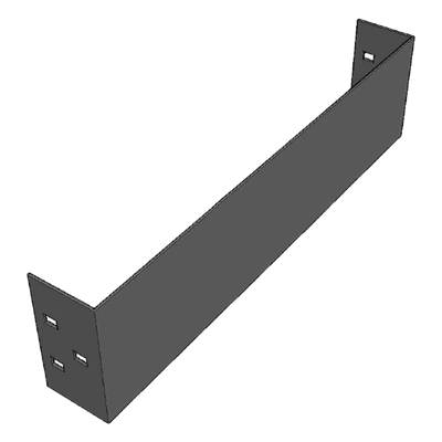 Placa de Cierre para Escalera de Aluminio / Peralte 3 1/4″ / Ancho 12″ / Incluye Tornillería (CHPCE314X12AK)